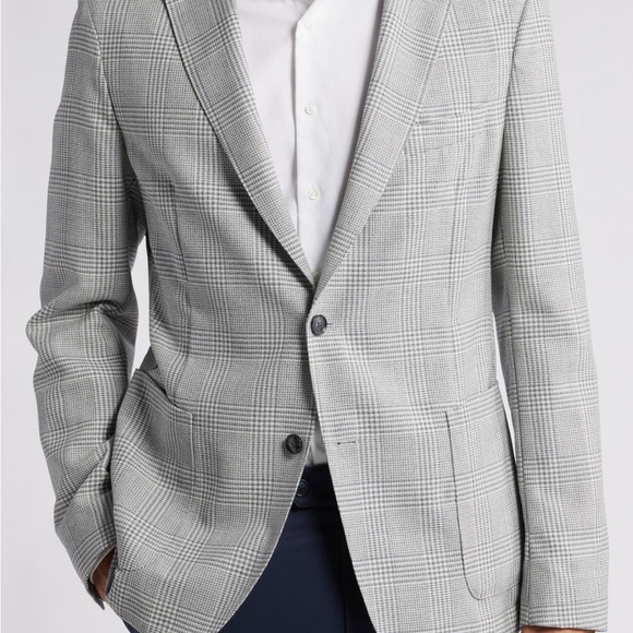 Boss Other - Boss Hanry Plaid Virgin Wool Sport Coat